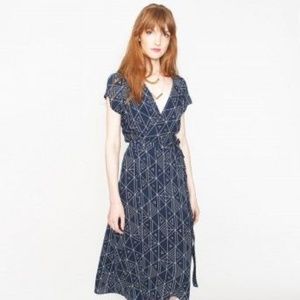 Ali Golden wrap dress